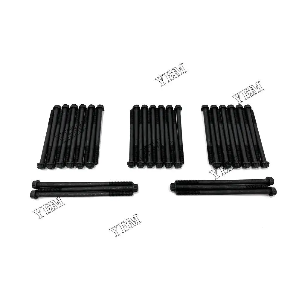 For Isuzu Cylinder Head Bolt 6D24 Engine spare parts (40pcs)