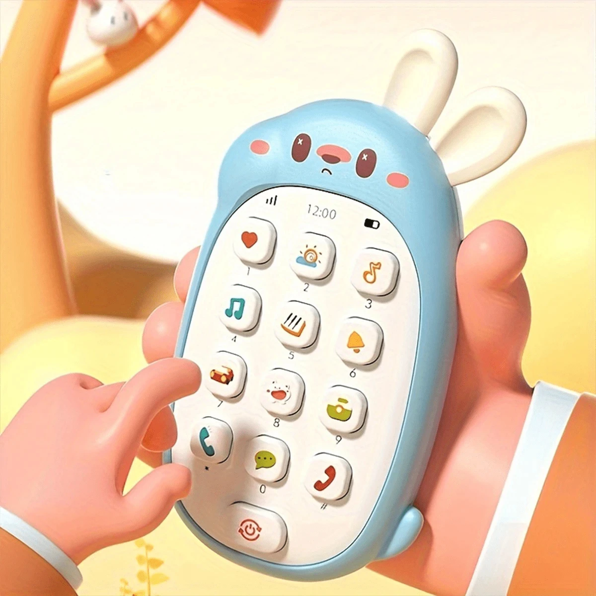 Cute Musical Learning Toy Phone For Children: Engaging, Educational Interactive Play Perfect Gift For Kids image 2