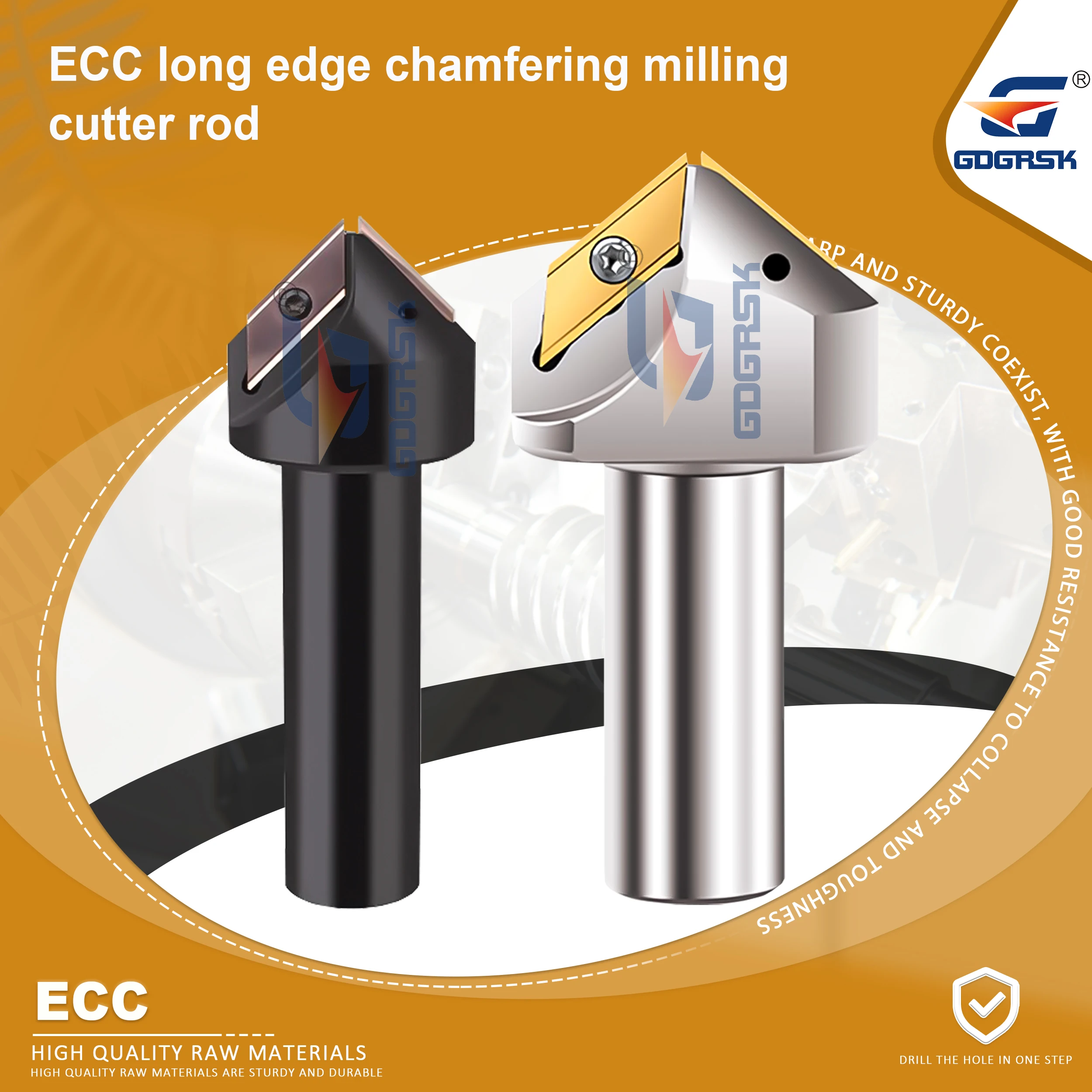 

ECC17005R-60 ° -C12 ECC31005R-30 ° -C20 Антисейсмический держатель инструмента для снятия фаски с длинным лезвием с ЧПУ XCET170404/310404 Ромбовое лезвие с длинными краями