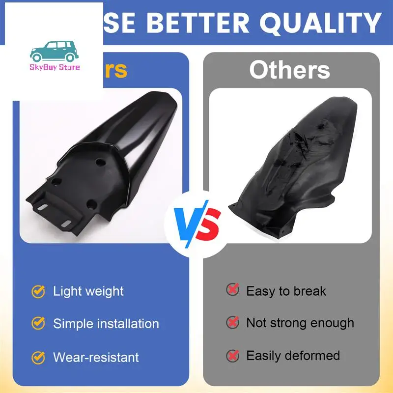 موتوكروس الحاجز الخلفي عجلة سبلاش واقية الطين سبلاش الحرس قطعة من نسيج ل تالارييا ستينج X3 MX3 MX4 دراجة نارية الملحقات