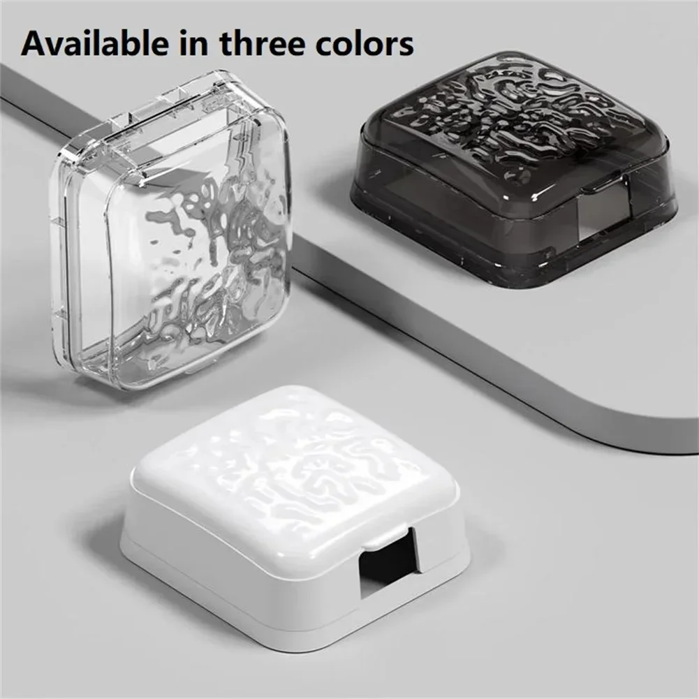 86-type Sockets Waterproof Box Cover Paste Transparent Mounted Splash Proof Box Enclosure Juction Box Wire Junction For Switch