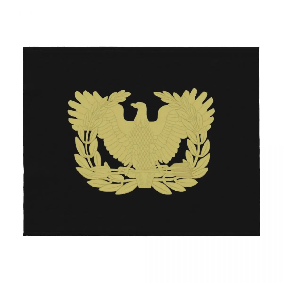 ضابط الضمان رمي بطانية سرير منقوشة منقوشة على الأريكة تأثيري أنيمي السرير البطانيات العصرية