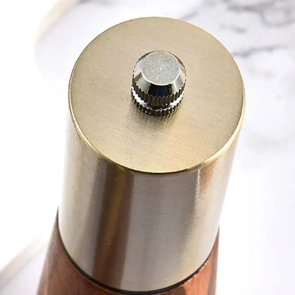 

Manual Wood Pepper Mill Unbreakable Ceramic Grinding Core Peppercorns Grinder Bottle Long Serve Life Seasoning Jar Spices