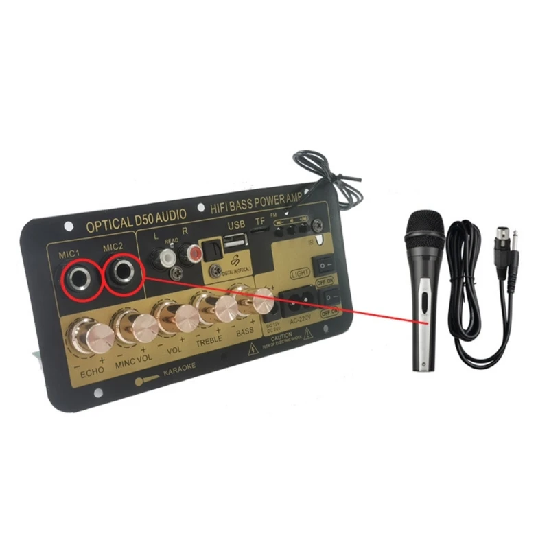 Звуковая плата усилителя 12V-24V Модуль усилителя Subwoofer Board Цифровой усилитель