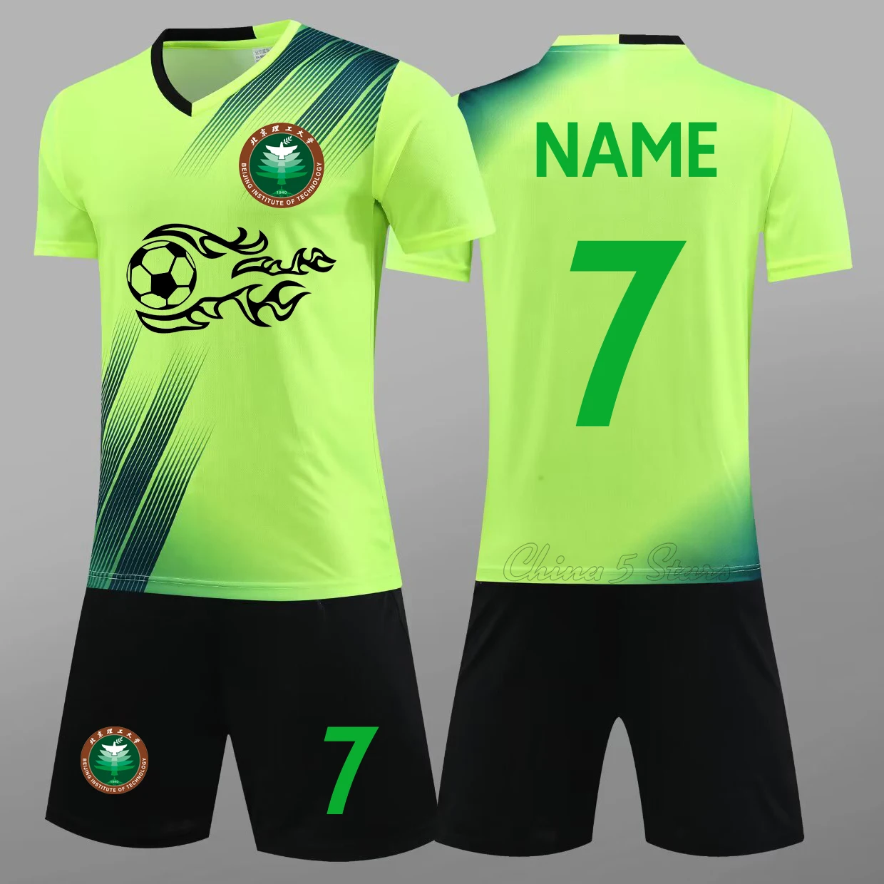 

Adult Kids Football Jersey Men Boy Customize Soccer Uniforms Kit Sports Clothes Women Futsal Sportswear Training Tracksuit Child