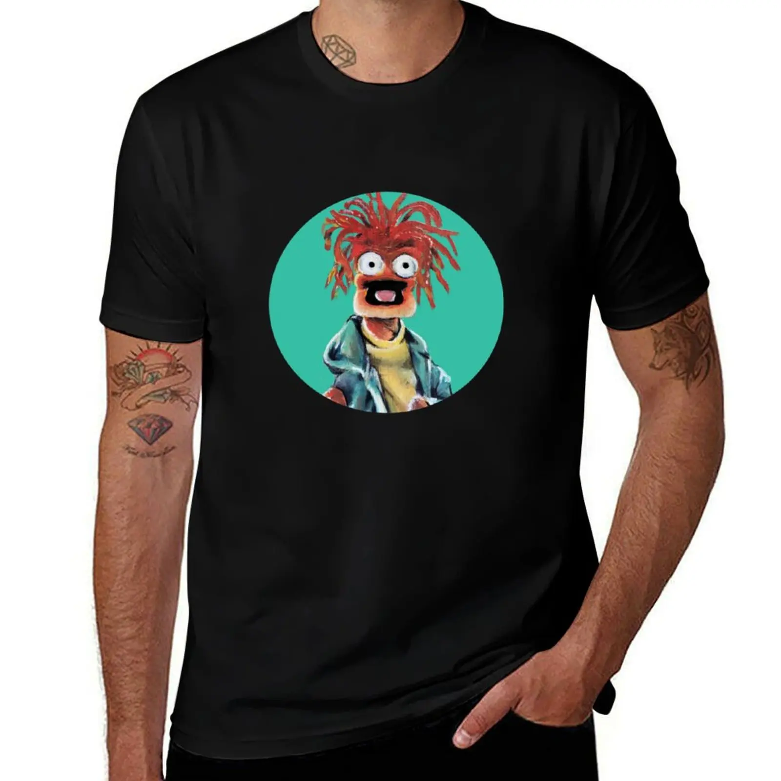 Pepe The King Prawn T-Shirt Fashion Pattern Printed Tee Shirt T-Shirt