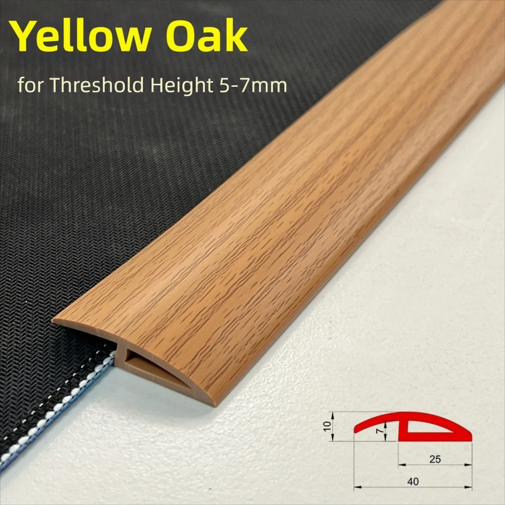 

НОВАЯ переходная полоса для ковра до плитки, самоклеящаяся износостойкая крышка порога, ПВХ, режущаяся окантовка, декоративная полоса для дверного проема