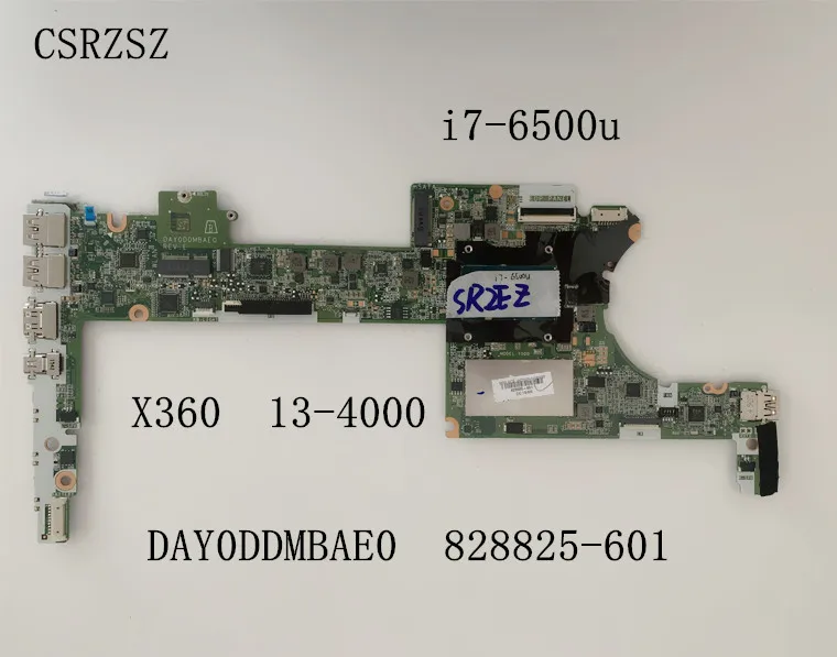 HP Spectre X360 13-4000 Laptop motherboard with i7-6500u CPU DAY0DDMBAE0 Test all functions 100%