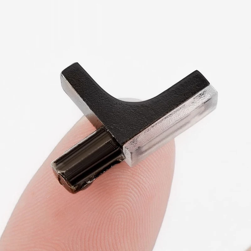 4PCS Metal Cabinet Support Pins Studs Black Silver Wardrobe Layered Partition Holder Wood Glass Load-bearing Fixing Brackets