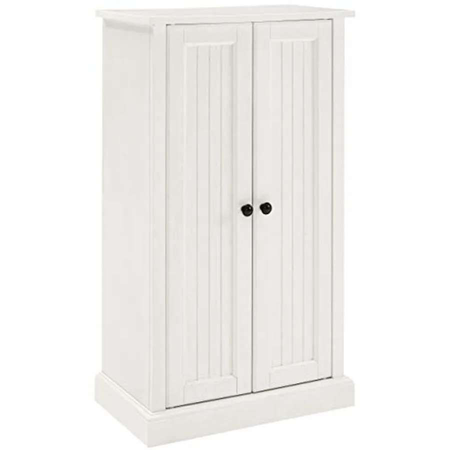 

Seaside Accent Storage Cabinet Bar Buffet for Kitchen Living Room or Entryway White