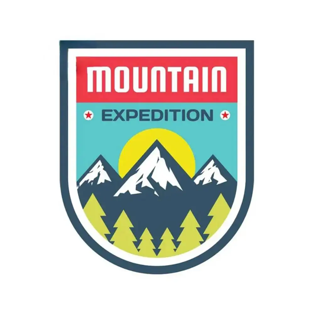 Expedition Travel Car Sticker Never Stop Exploring Decal JDM Off-road Rear Personality, Decoratio