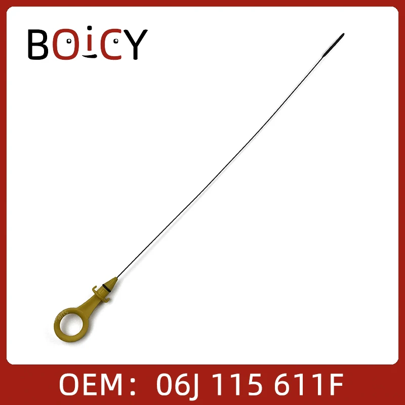 BOICY Engine Oil Level Indicator Dipstick Gauge for Beetle Passat CC Jetta Tiguan Sharan A3 Q3 TT Octivia 06J115611E 06J115611F