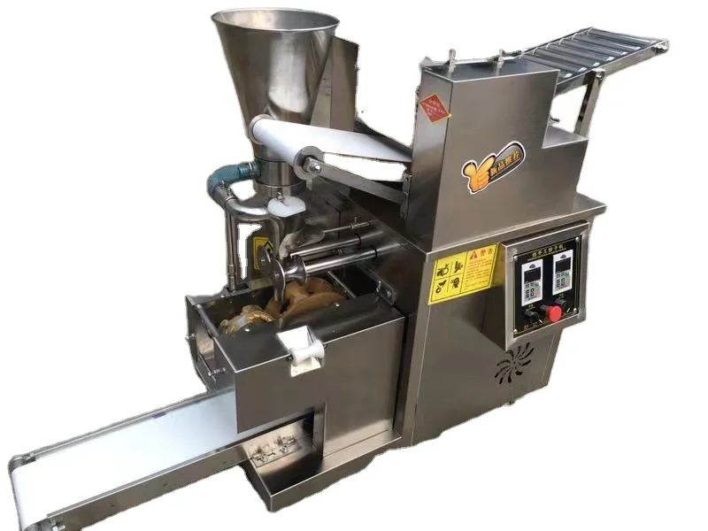 New Automatic Dumpling Jiaozi Momo Samosa Making Machine Model 130-150-180 Grain Product Making Machines