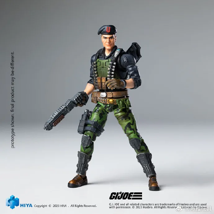 In Voorraad HIYA Prachtige MInI G.I.Joe Flint 1/18 Soldaat Poppen Animatie Action Figure Speelgoed Gift Model Collectie Hobby