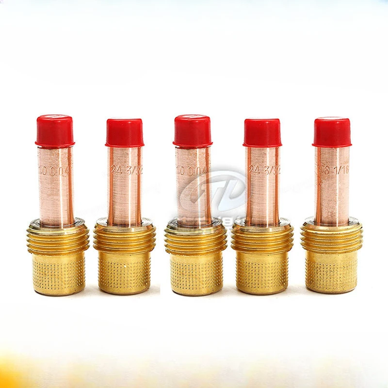 Wp17/18/26 Screen Set 5Pcs Argon Arc Welding Gun Medium Combination Connector Filter Set Accessories 10Pcs