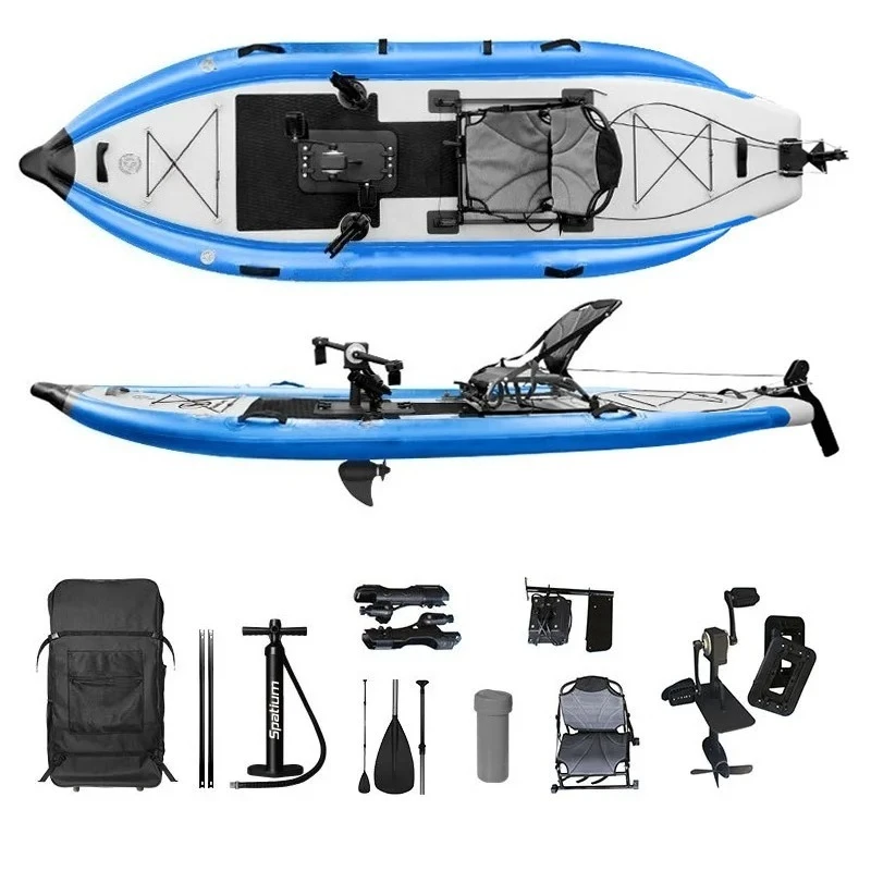 

Резиновая надувная педаль из ПВХ, каяк, надувные 1-местные педали для рыбалки, каноэ, каяк для продажи