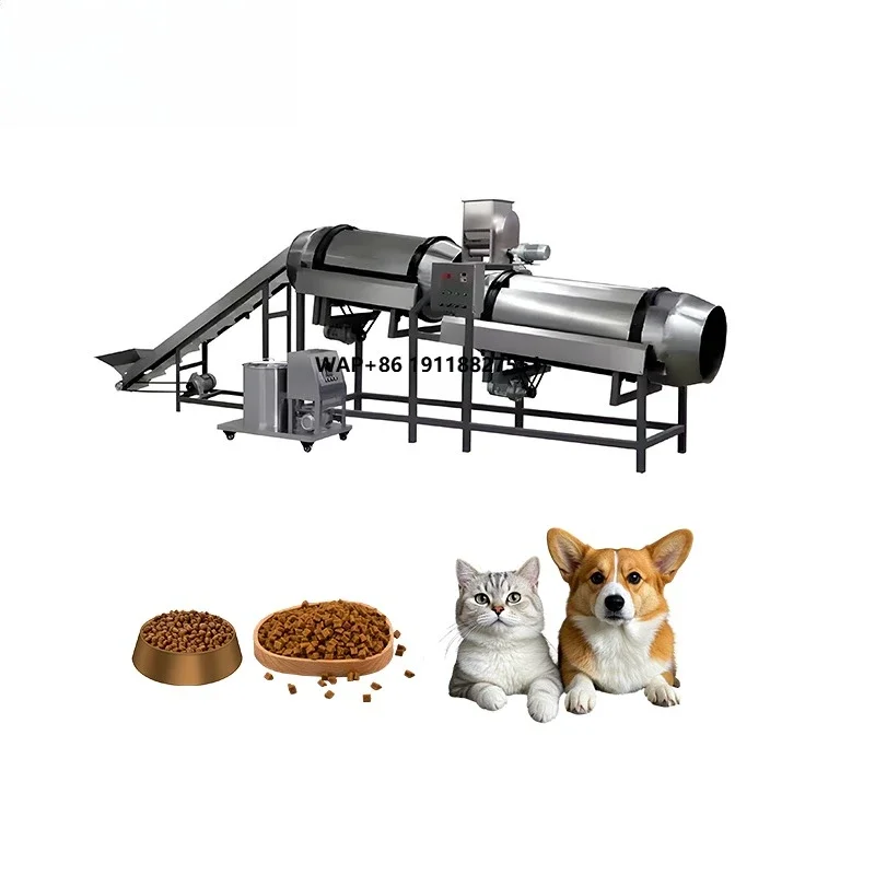 Professional Efficient Pet Dog Food Machine Pet Food Processing Machines