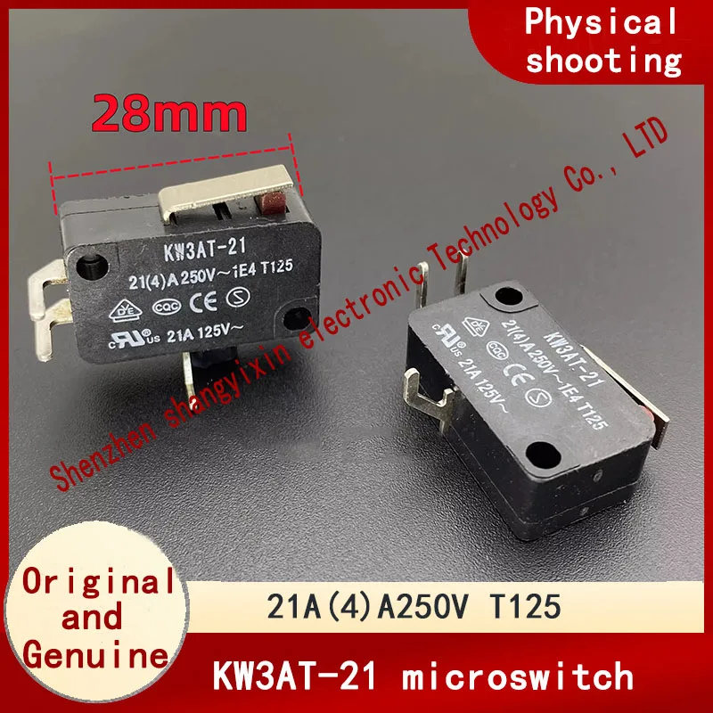 Original authentic KW3AT-21 High current 21A(4)A250V T125 Microreset switch Power supply travel limit detection microwave oven