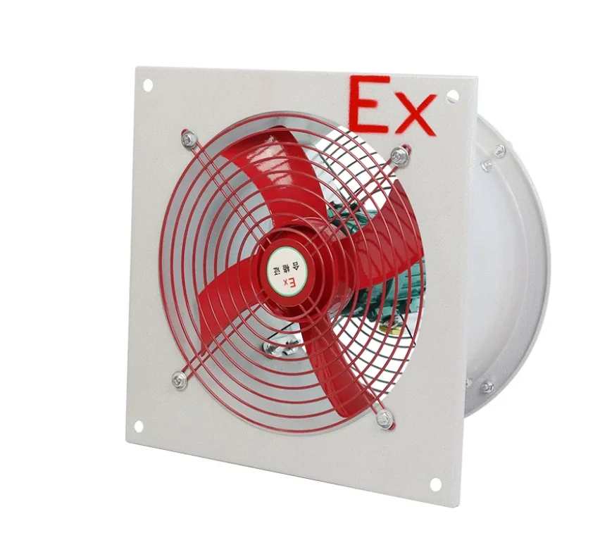 BFAG-300 Wall Mounted Explosion Proof Axial Flow Fan Industrial Exhaust Ventilation Fan 220V