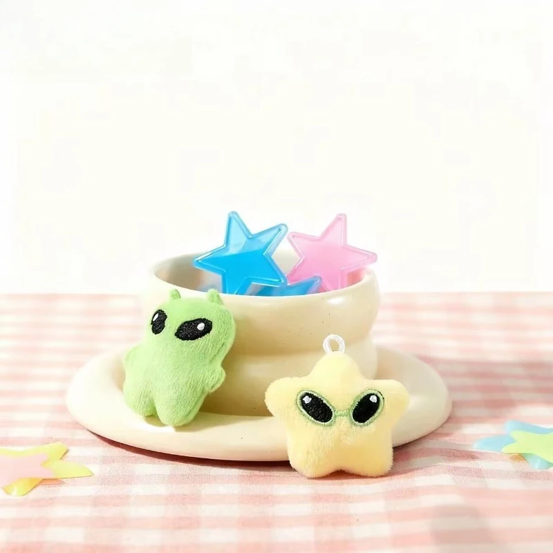 Bag Pendant Car Keychain Versatile New Cartoon Cute Star High Beauty Doll Pendant Mobile Phone Rope