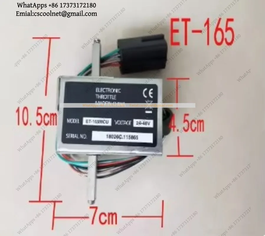 k3 for Curtis ET-165 MCU ET-165E ET165 ET-126 MCU ET-126 ET126 0-5V Electronic Throttle Controller Accelerator Sprint Booster