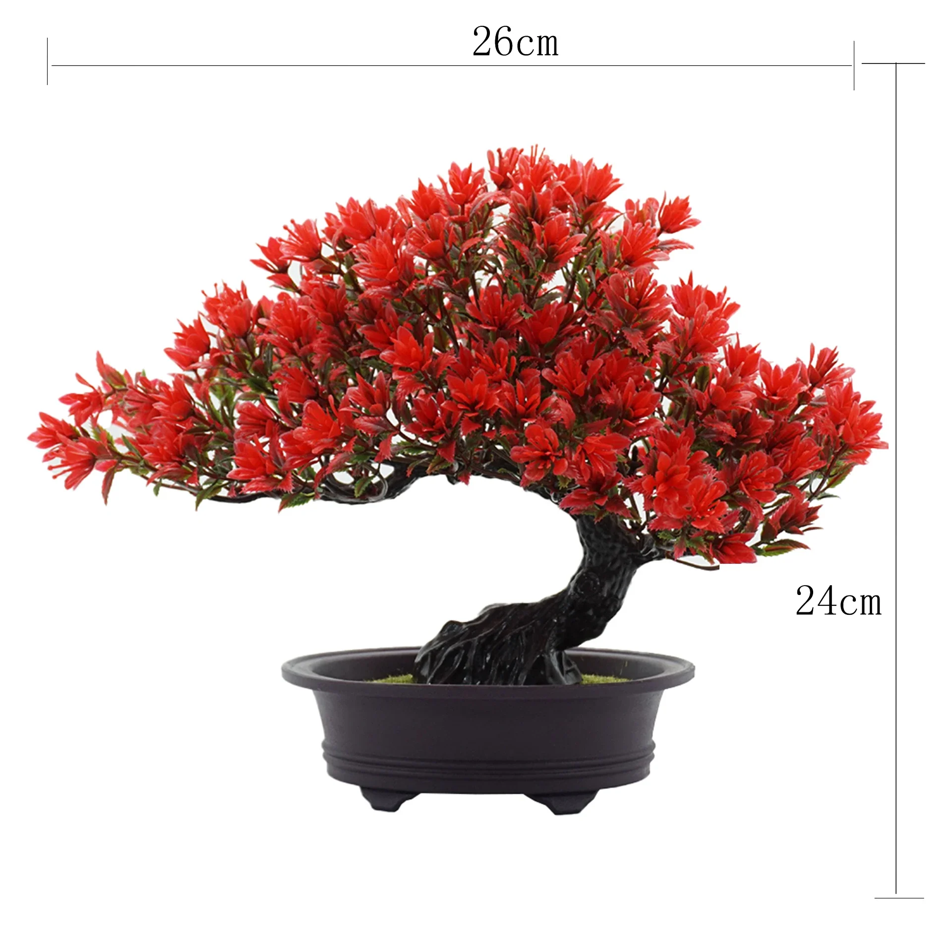 Decorative Pine Plant Simulated Pine Bonsai Adds Elegance And Tranquility Enhances Aesthetic Appeal Flexible Placement