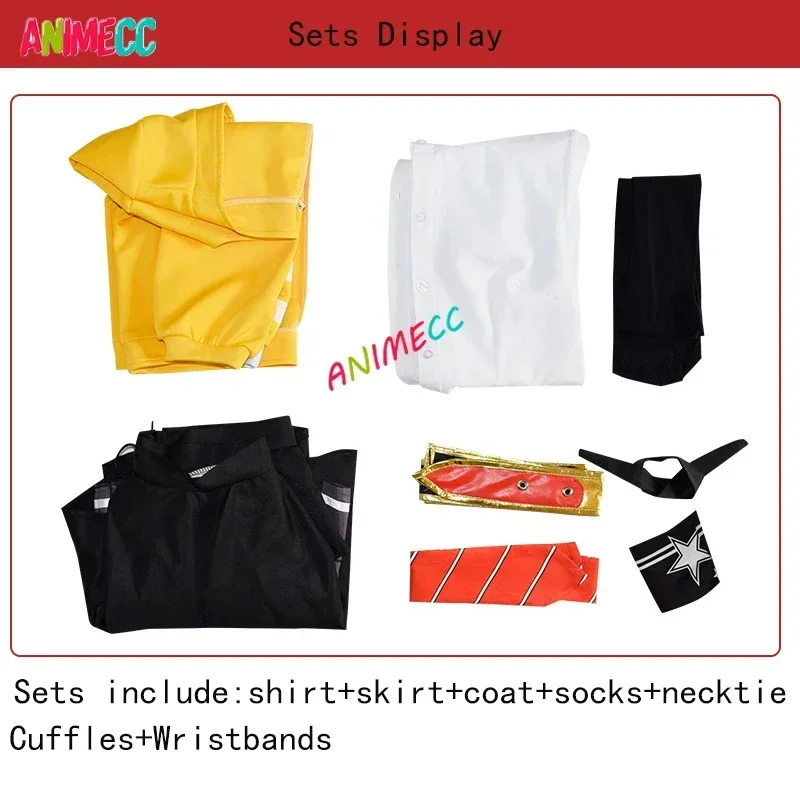 ANIMECC Project Sekai Colorful Stage Tenma Saki Cosplay Costume parrucca Anime gioco di ruolo Halloween Carnival Uniform for Women