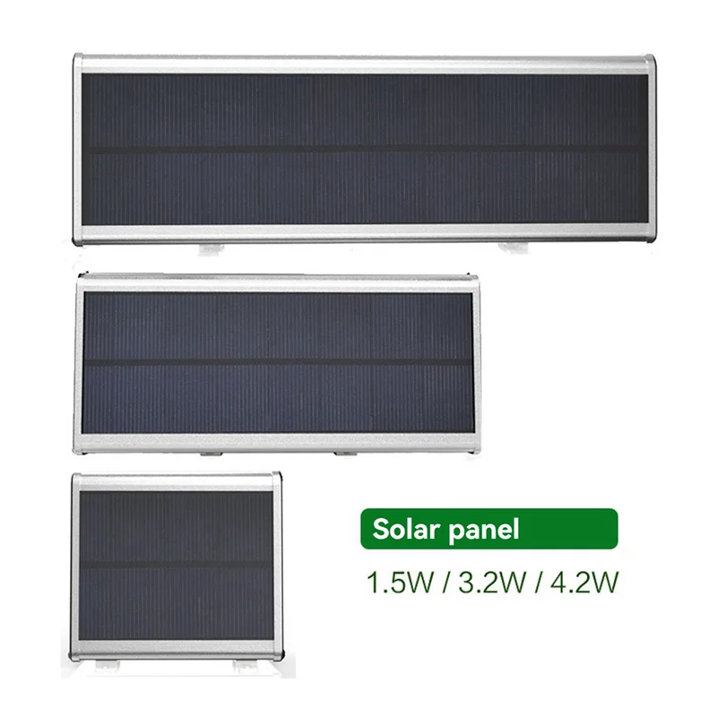 Luz de parede solar à prova d'água para pátio externo LED luz com sensor corporal iluminação de jardim luz de parede 60 luz