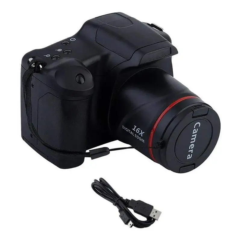 Appareil photo numérique 16MP avec écran LCD 2.4 pouces, caméscope, Zoom numérique 16X, caméra Vlogg