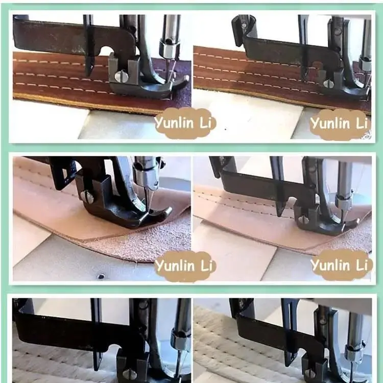 2025 7inch 9inch Sewing MachineFur Leather Fall Clothes Stitch Sewing Machine 220V/110V with Zigzag and Straight Line Function
