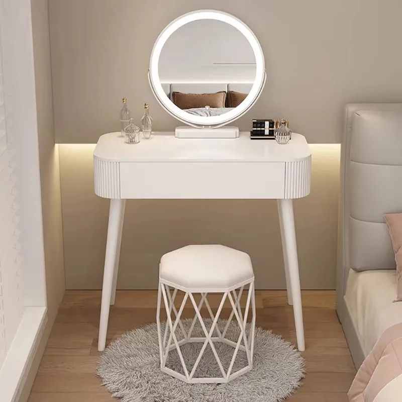

Aesthetic Fashion Delicacy Vanity Table Modern Elegant Unique Vanity Table Glamour Girls Meuble Coiffeuse Bedroom Furniture