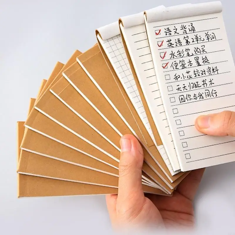 M5TB Note Paper Mini Writing Pad Pocket Monthly Planner To-do-list Pad for Students