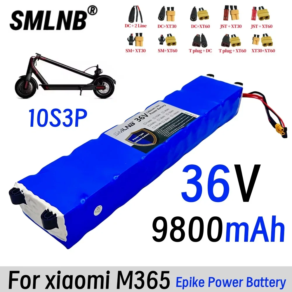10S3P 2026 new 36V for Xiaomi Mijia M365 9800mAh Electric Scooter batteries Pack 18650 Lithium  Li-ion Battery Scooter