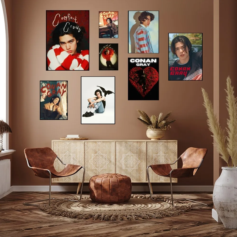 Singer Conan Gray Superache Poster Prints Wall Painting Bedroom Living Room Decoration Office Small