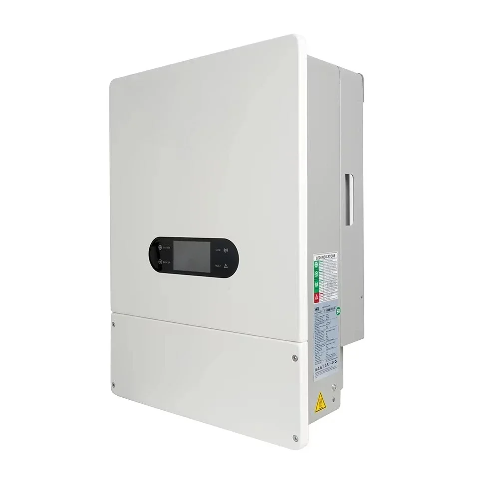 

SKE 8KW Three Phase Solar Inverter on Grid with IP66 Design 48V Battery Voltage 18A Max Input Current Hybrid Inverter