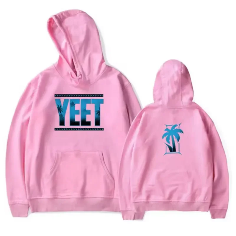 2025 Goth Jey Uso Yeet هوديي الرجال/النساء بلوزات عادية كم طويل ربيع الخريف موضة ميرش الملابس