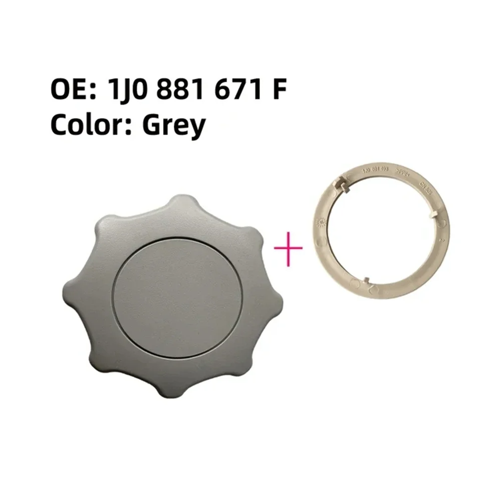 For Audi A1 A6 C5 A4 B6 1pc Seat Adjustment Knob Cover Handle 1J0881671F Black Beige Grey Front Seat Backrest Adjust Knob Cover