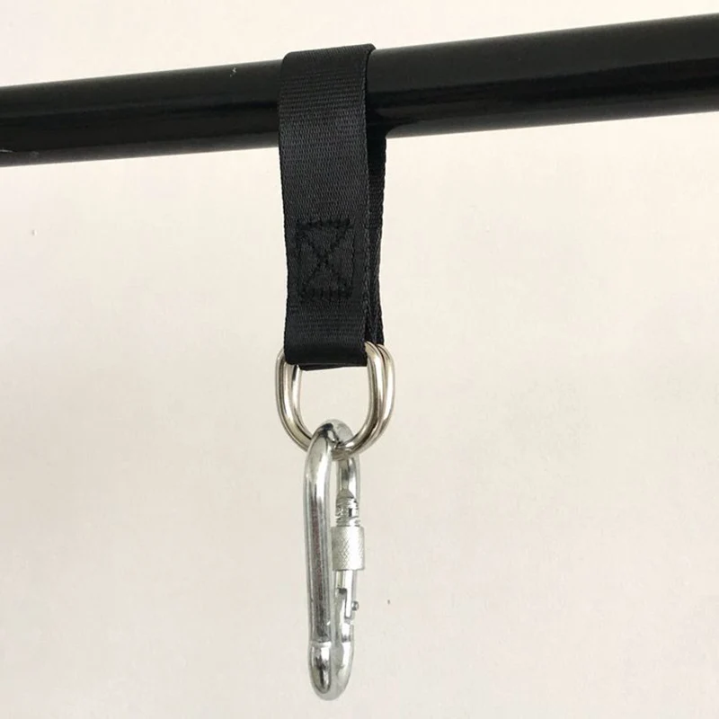 2PCS Tree Swing Straps 200kg Heavy Duty Hook Ring Hanging Belt Connecting Belt for Hammock Punching Bag Swing Horizontal Bar