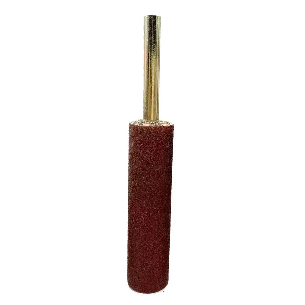 Grit Burs Stick Abrasive Drill Accessories Polishing Sanding Bands Sand Paper Steel Shank Sandpaper