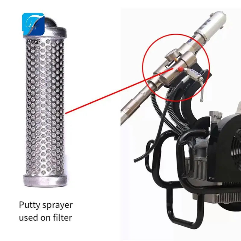

A55F-Manifold Filter With Check Ball Outlet Filter For Airless Paint Sprayer High Pressure Paint Machine