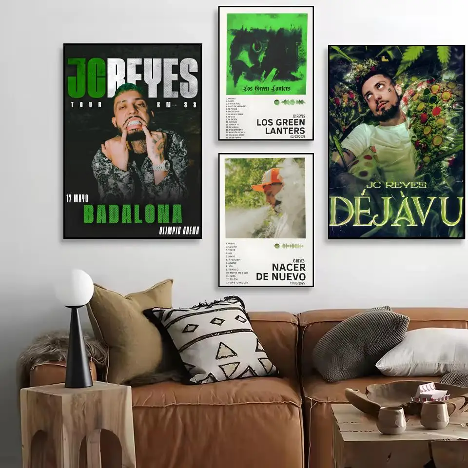 المغني J-jc Reyes اللوحة الخط غرفة نوم المنزل مقاوم للماء قماش المشارك غير المؤطرة جدار الفن طباعة الديكور جدارية #2