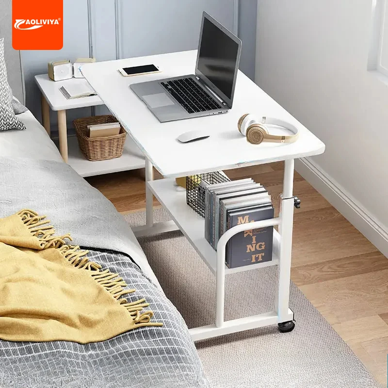 AOLIVIYA Bedside Office Desktop Computer Desk Simple Study Writing Desk For Bedroom Gaming Desk Home Use Dormitory A6
