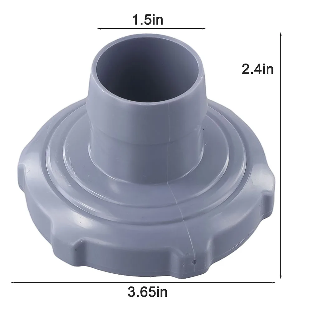 1.5 Inch In-tex 25016 Pool Surface= Skimmer Hose And Adapter For 28000E 28335EH Pool Skimmer And Adapter B Replacement Part Set