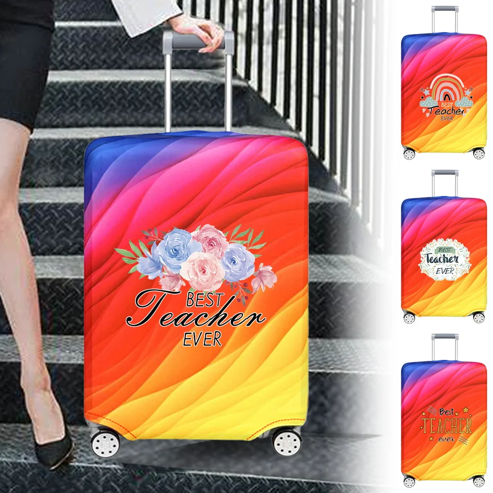 Trolley Box Cover Teacher Series Thick Elastic Anti-Scratch Protective Suitcase Covers  18-32inch Wear Resistant Outdoor