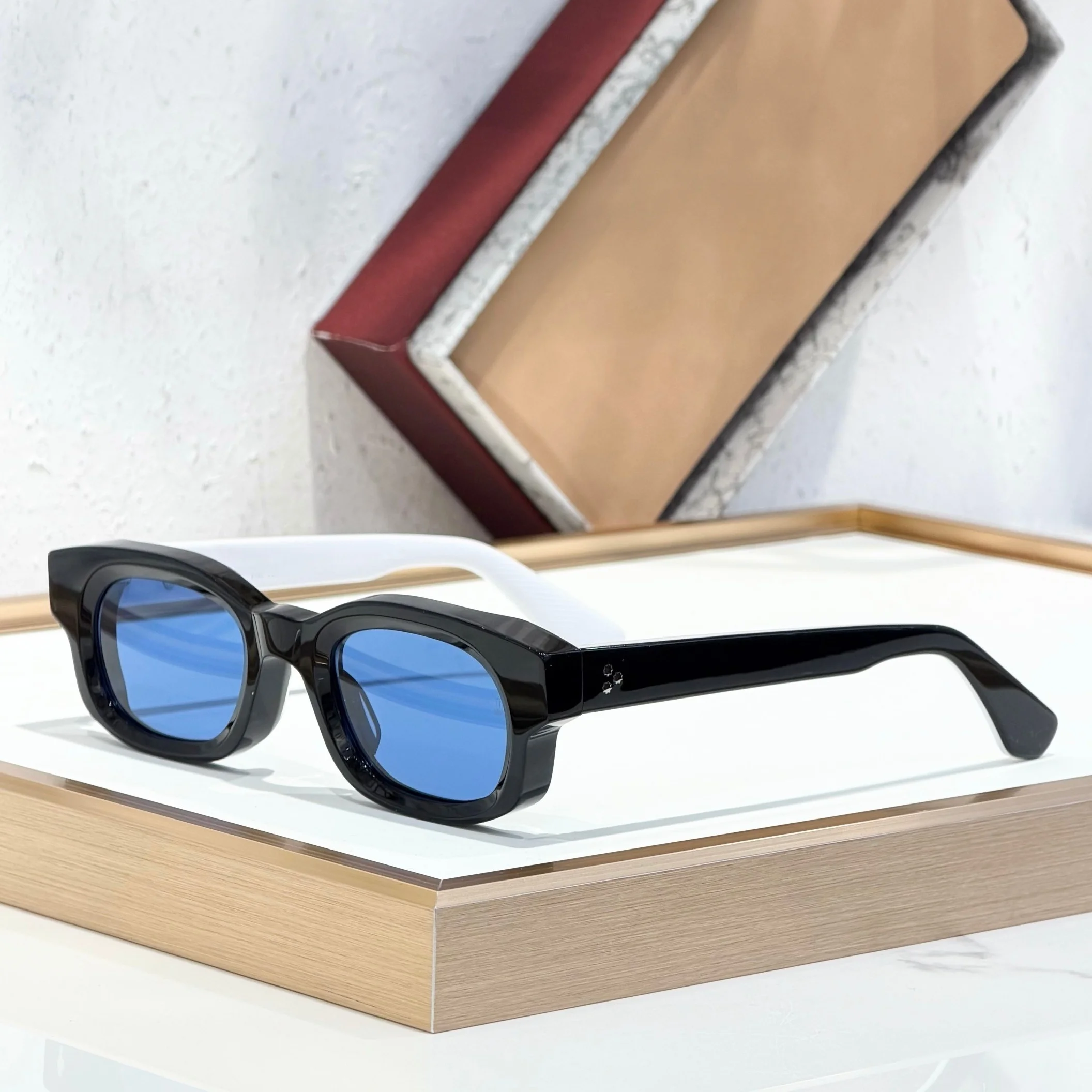 WHISKEYCLONE حجم 48-25 نظارات شمسية عالية الجودة للرجال الكلاسيكية النساء الفاخرة العلامة التجارية مصمم نظارات الموضة UV400 #5