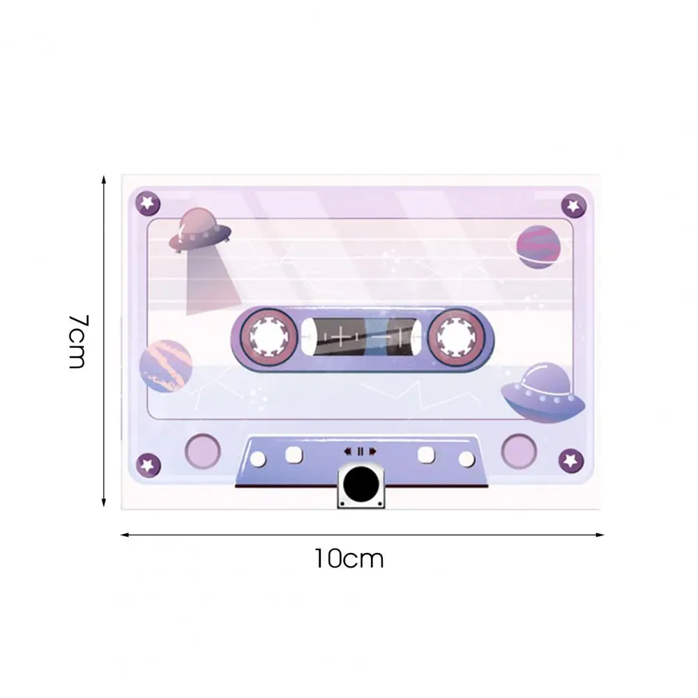 Cassette ส่วนบุคคล Multifunctional Mini Retro แม่เหล็กเทปเสียงอุปกรณ์เสริม