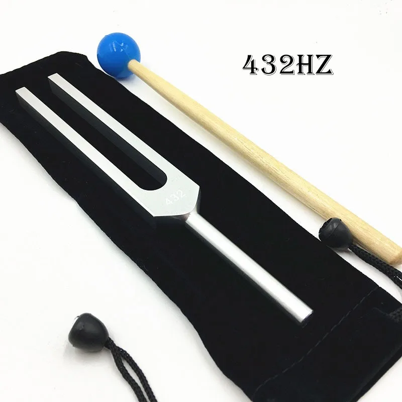 432HZ Tuning Fork Sound Healing Schumann Resonance Tuning Fork Chakras Harmonizer Aluminum Music Percussion Instruments