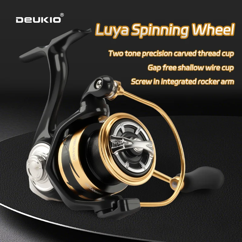 DEUKIO Fishing Spinning Reel Metal Spool 5.2:1 4+1BB Bearings Carp Fishing Reel 2500 3000 Size Sea Tackle Saltwater Freshwater - AliExpress 18 DEUKIO Fishing Spinning Reel Metal Spool 5.2:1 4+1BB Bearings Carp Fishing Reel 2500 3000 Size Sea Tackle Saltwater Freshwater - AliExpress 18