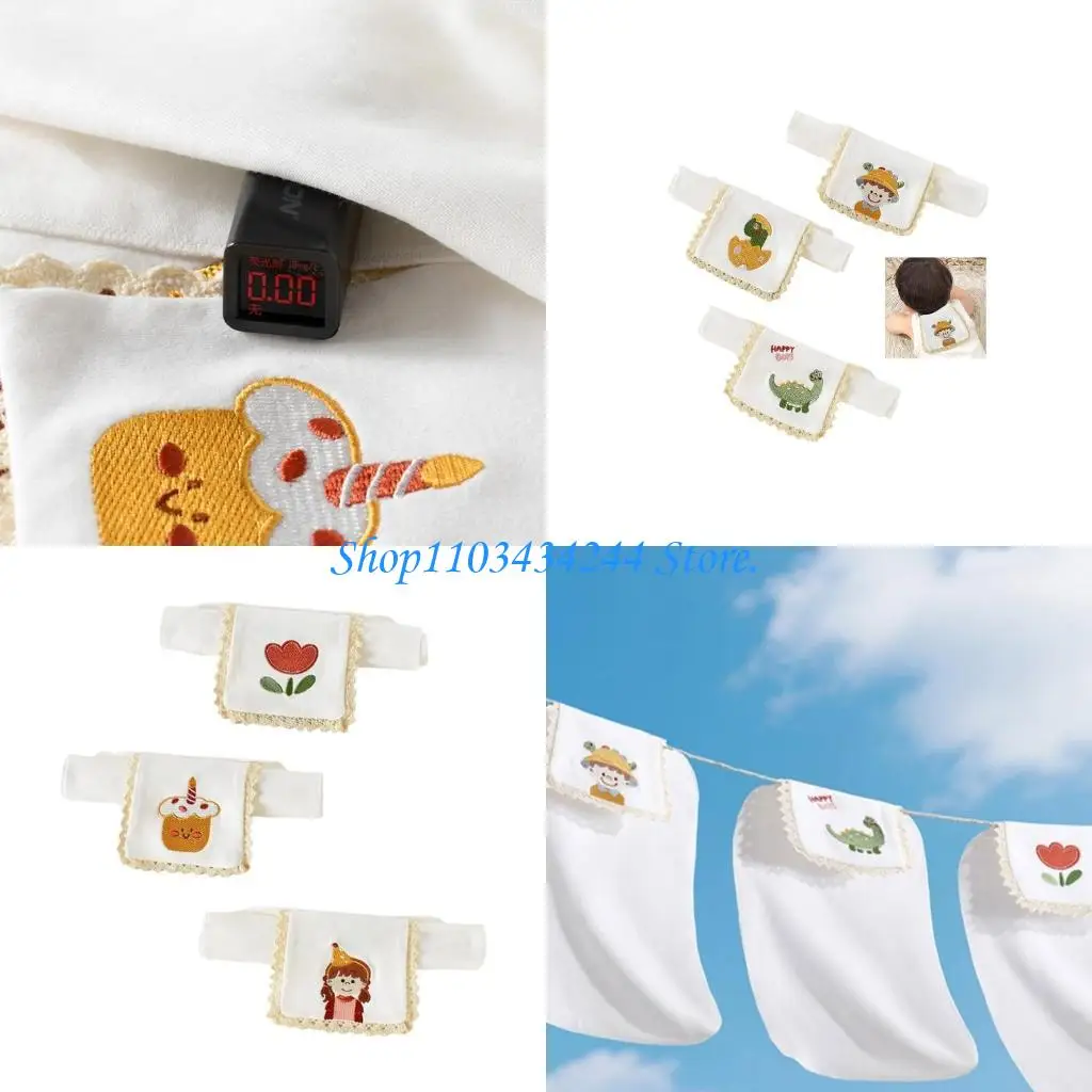 

3Pcs Gentle Cotton Children's Absorbent Back Towel for Outdoor Adventures