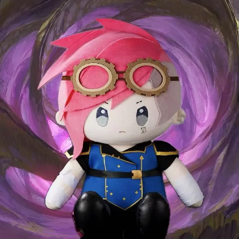 Arcane Jinx Vi Caitlyn XL pluche echte originele verpakking gloednieuw
